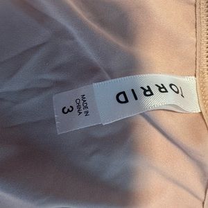 Torrid nude bralette size 3 NWOT